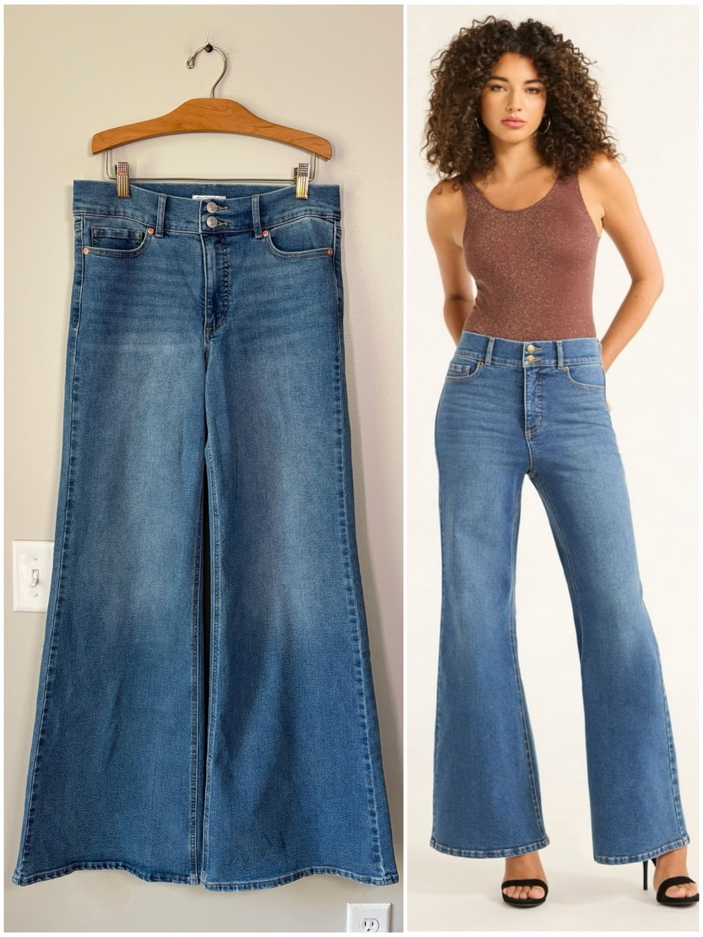 Sofia Jeans By Sofia Vergara Margot Wide Leg Jeans